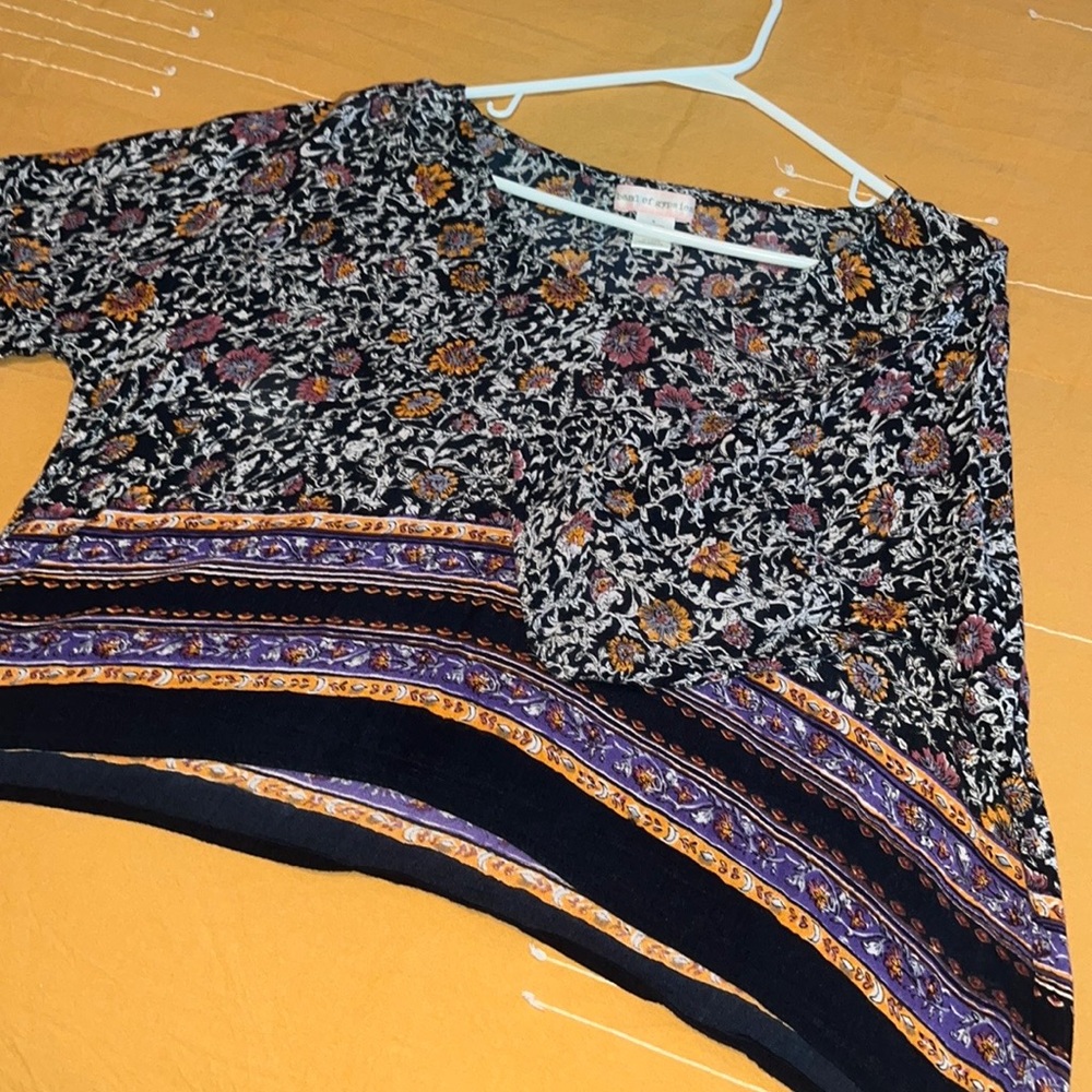 Band of gypsies crop blouse